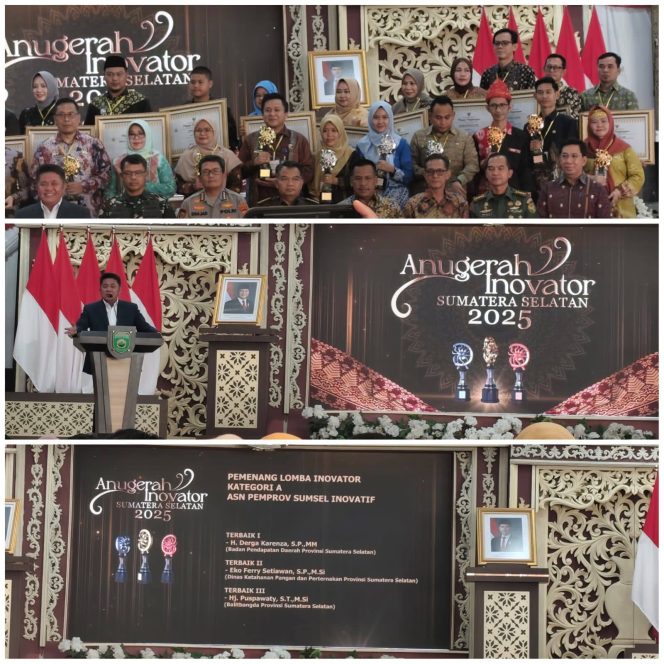 
					Mewakili Bupati OKU Selatan, Asisten II Hadiri Penganugrahaan Inovator Sumsel Tahun 2025